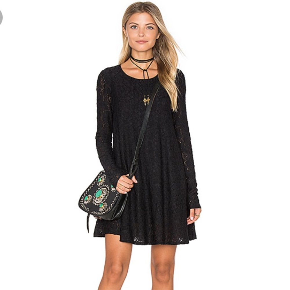 Show Me Your MuMu Tyler Lace Tunic Dress NWT